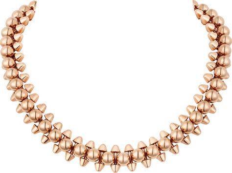 cartier white gold necklace|clash de cartier gold necklace.